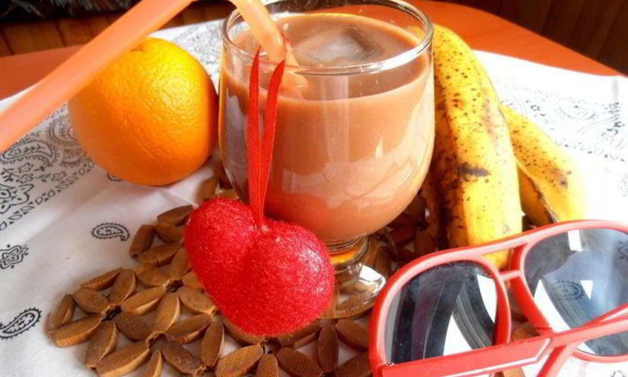 Рецепт бананова-шоколадного смузи