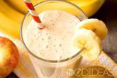 Бананово-яблочный смузи