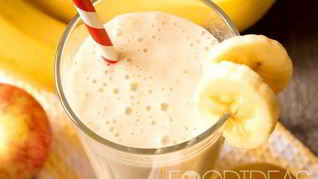 Бананово-яблочный смузи