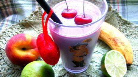 банановый смузи с лаймом