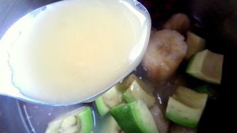 черешневый смузи с авокадо