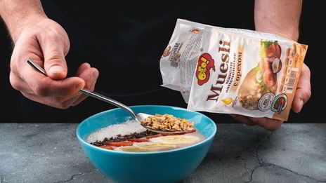 клубничный смузи-боул