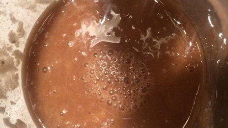 ледяной банановый смузи кофейный восторг