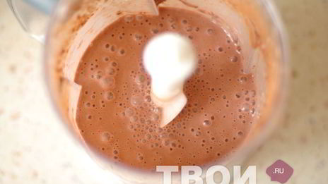 шоколадно-малиновый смузи для взрослых