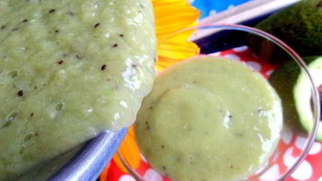 смузи из авокадо и киви