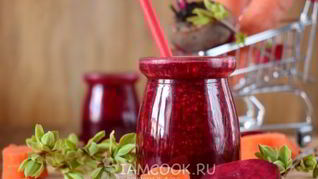 Смузи из свеклы и моркови