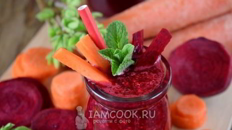 смузи из свеклы и моркови