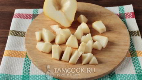 смузи из свежего манго и груши