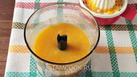 смузи из свежего манго и груши