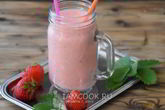 Смузи Клубничный чизкейк