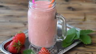 Смузи Клубничный чизкейк