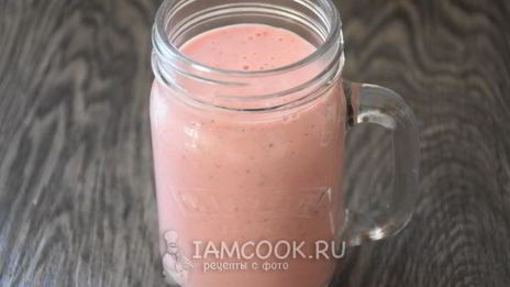 смузи клубничный чизкейк