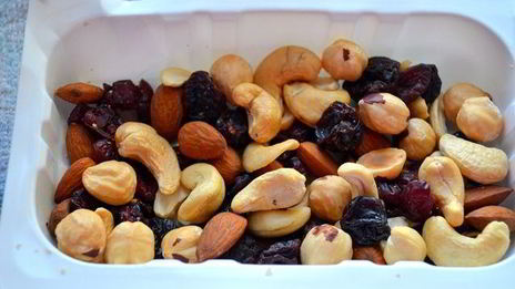 смузи ореховый с ежевикой