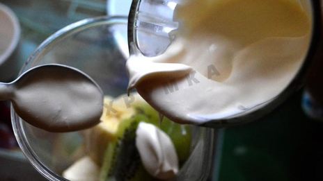 смузи с бананом и киви