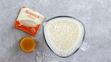 смузи с овсянкой и бананом