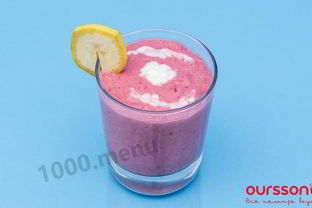 Смузи с овсяными хлопьями и бананом