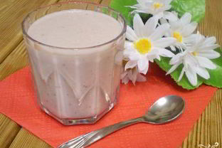 Смузи с овсяными хлопьями