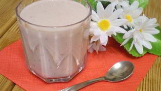Смузи с овсяными хлопьями