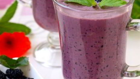 смузи с шелковицей