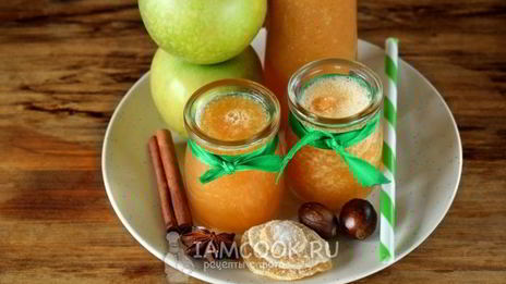 смузи с засахаренным имбирем