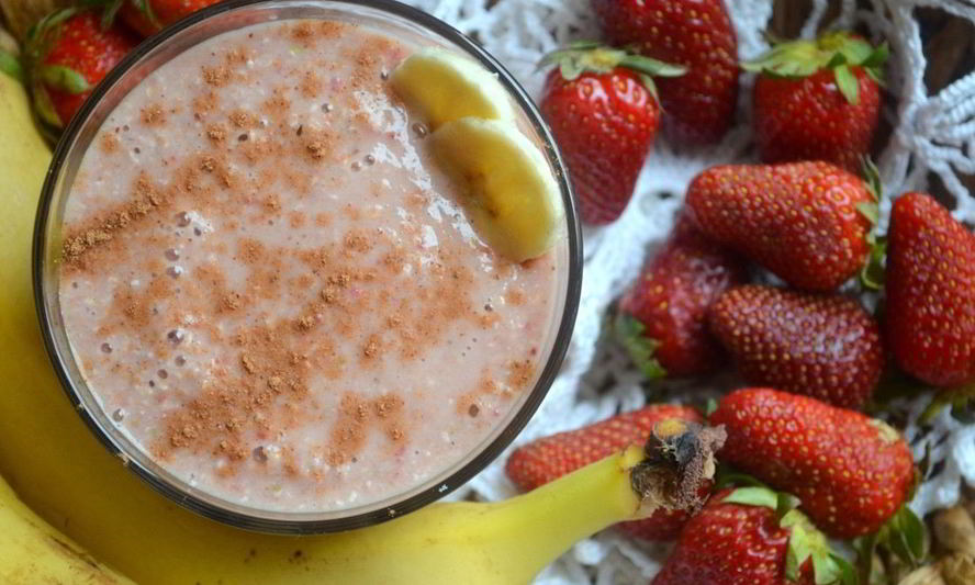 Рецепт смузей со свежей клубникой