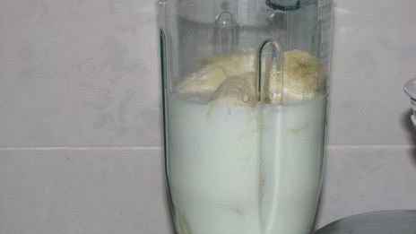 смузи в бананово-лимонном сингапуре