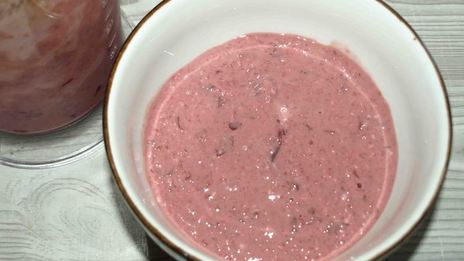 вишневый смузи-боул с чиа