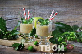 Яблочный смузи