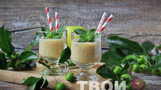 Яблочный смузи