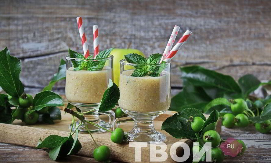 Рецепт яблочного смузи