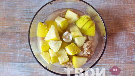 яблочный смузи