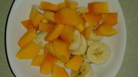 яркий тыквенно-шоколадный смузи