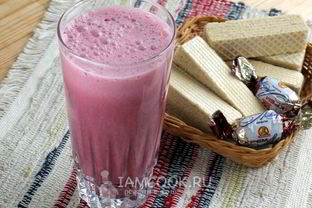 Соевый коктейль с ягодами