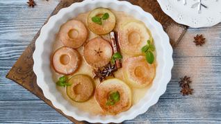 Яблоки в сиропе