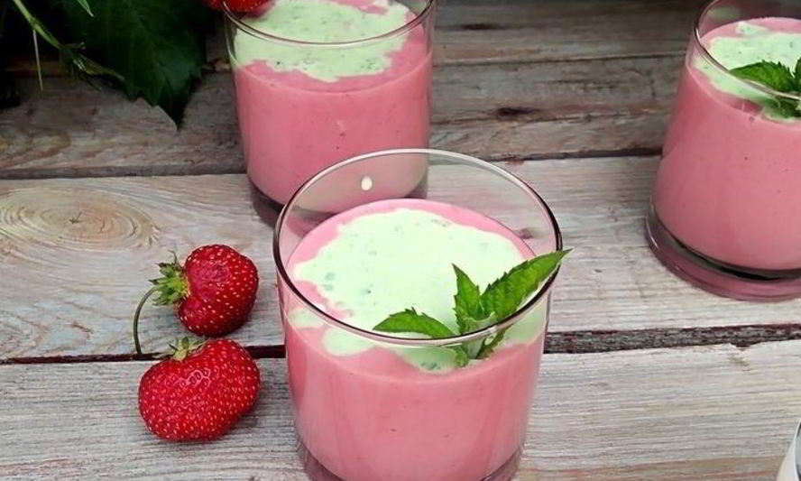 Рецепт ягодного коктейля яркое лето