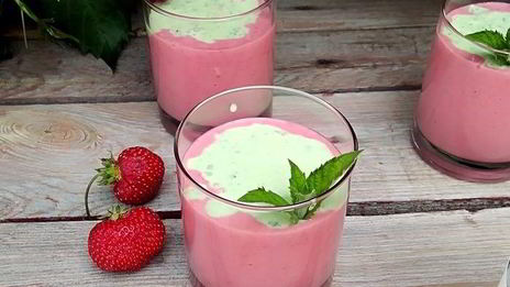 ягодный коктейль яркое лето