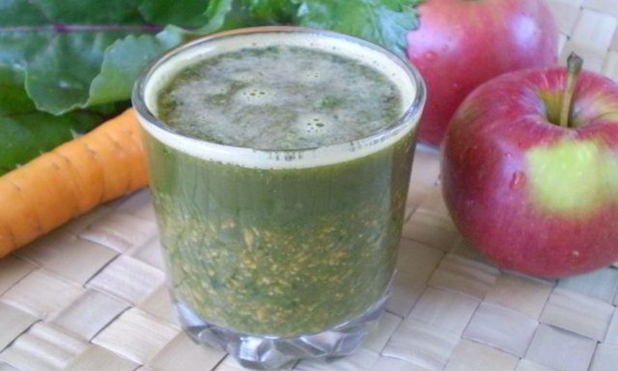 Рецепт зеленого коктейля с морковью