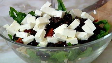 греческий рисовый салат