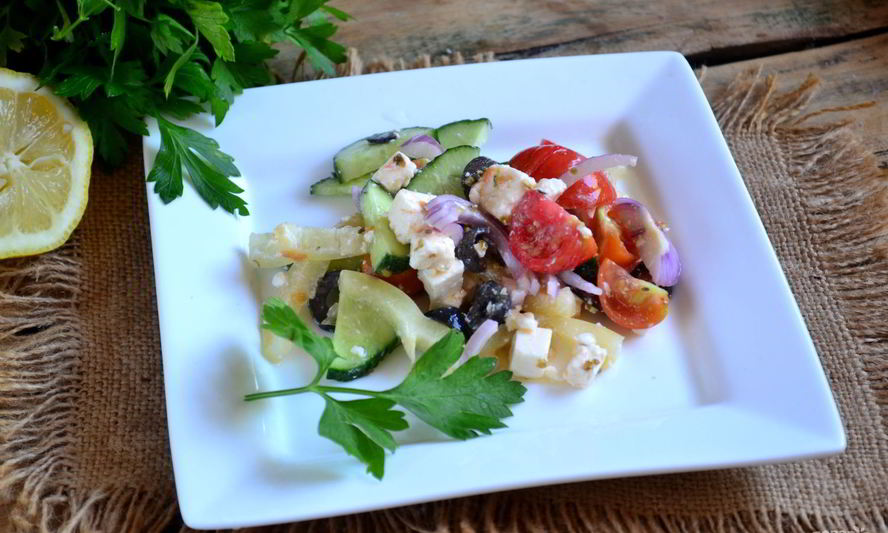 Рецепт греческого салата классического