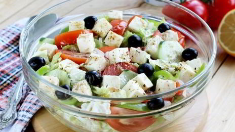 греческий салат с пекинской капустой