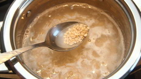 греческий салат с перловкой