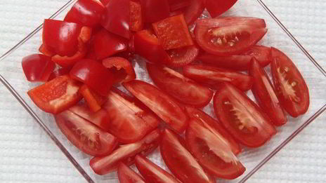 греческий салат с перловкой