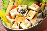 Греческий салат с тофу