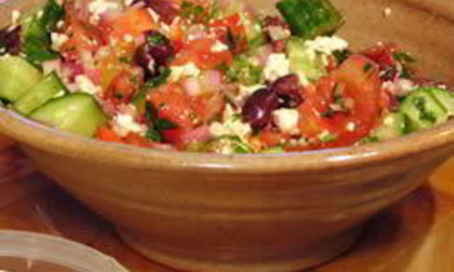 Рецепт греческого салата со сладким перцем