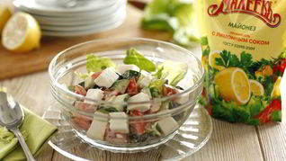 Летний салат по-гречески