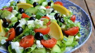 Салат Греческий с каперсами