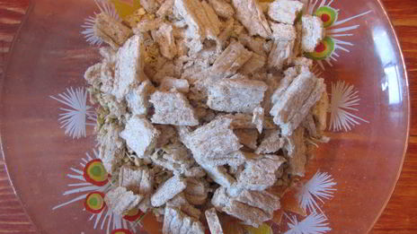 салат из зеленой гречки