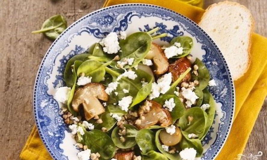 Рецепт салата с пророщенной гречкой