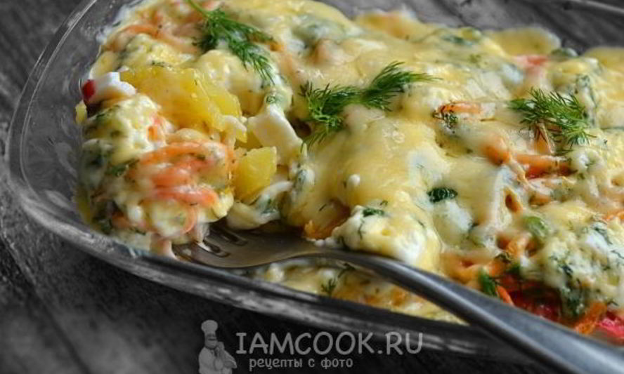 Рецепт горячего картофельного салата