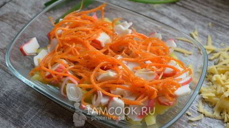 горячий картофельный салат